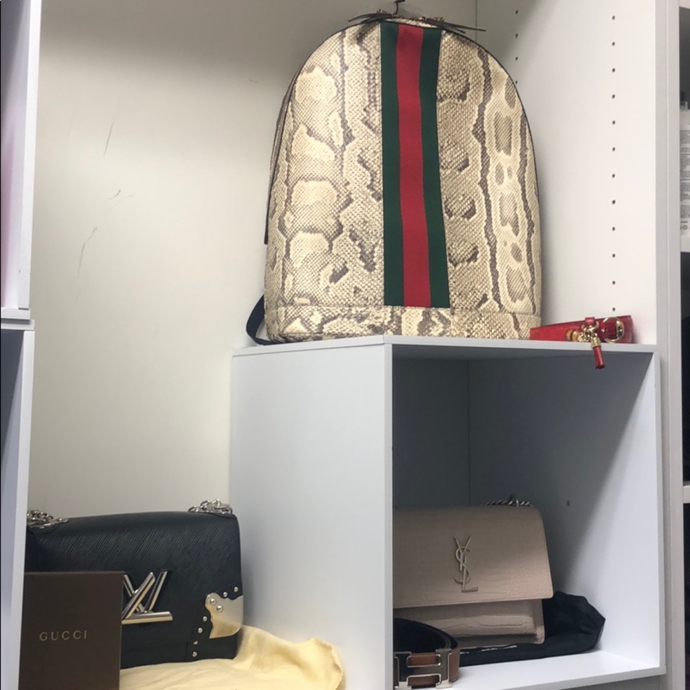 SOLD 🚫 Web Animalier Python Backpack - Picture 7 of 8